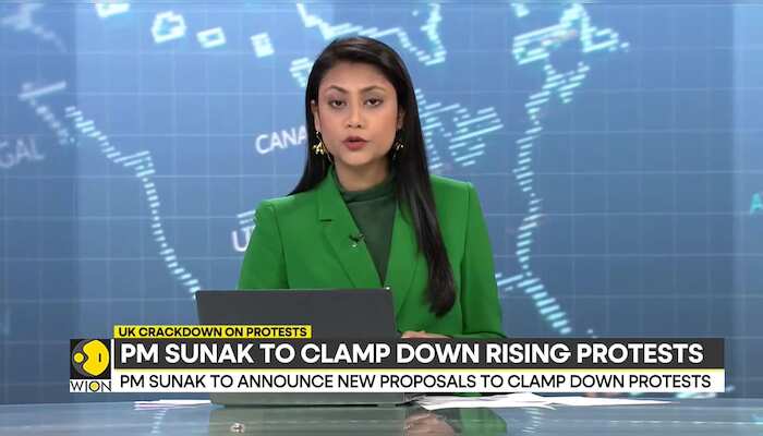 UK PM Rishi Sunak to announce new proposals to clamp down protests