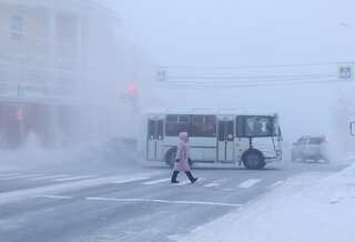 In this Russian city, temperature breached past minus 50 degrees