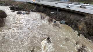 California battles more rain and snow as Biden declares disaster