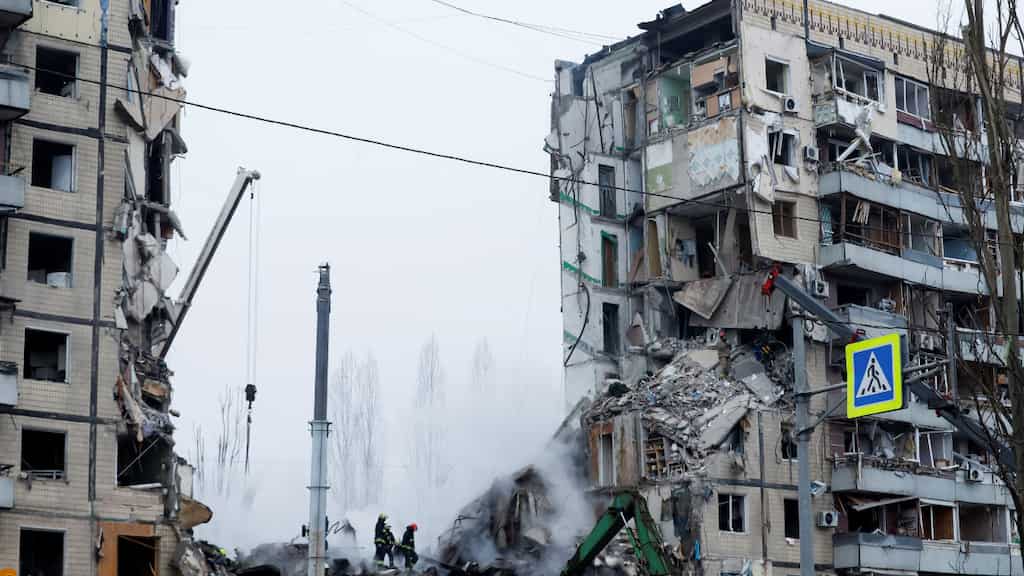 Death toll from Dnipro apartment attack rises to 40, hopes of finding more survivors dim