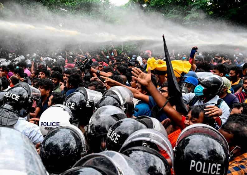 Protesters in Sri Lanka hold march after President visits Jaffna city