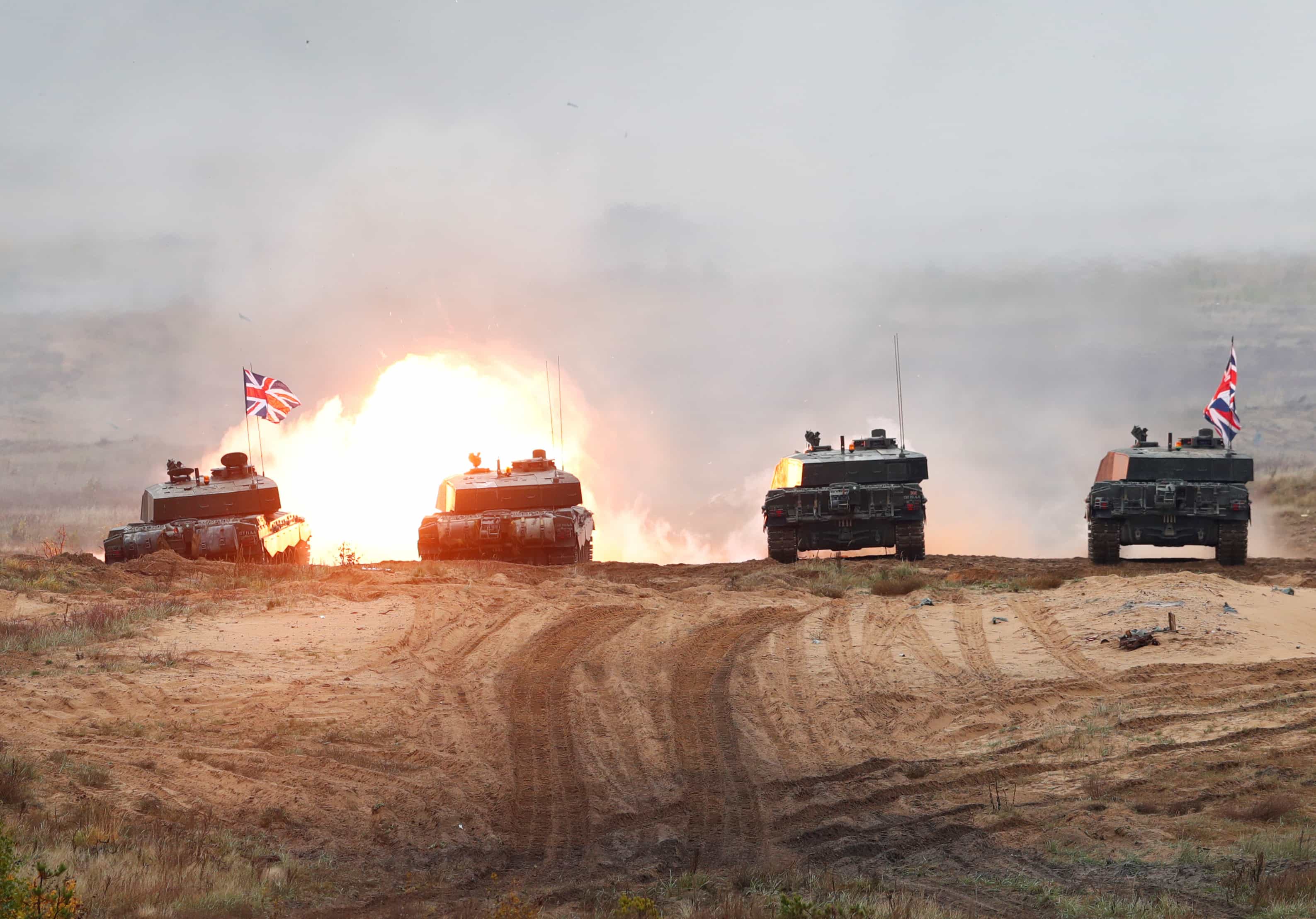 UK’s Challenger 2 tanks ‘will burn’ in Ukraine, warns Russia
