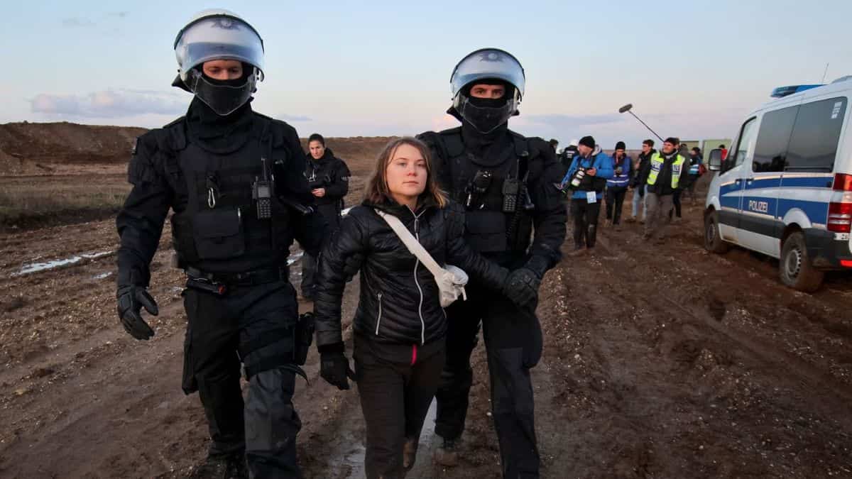 Greta Thunberg released after detention in Germany over coal village protests: Police Greta Thunberg released after detention in Germany over coal village protests: Police