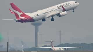 Qantas flight issues mid-air 'mayday' after trouble with engine; makes safe landing at Sydney airport