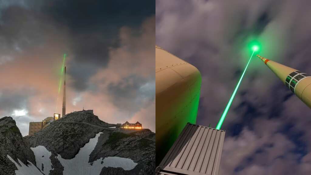 In a first, scientists use car-sized laser to divert lightning strikes