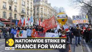 France gears up for 'hellish' day as pension protests rage across the capital