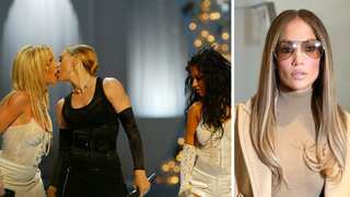 Jennifer Lopez was initially approached for Britney-Madonna-Christina Aguilera's kiss at 2003 MTV VMAs