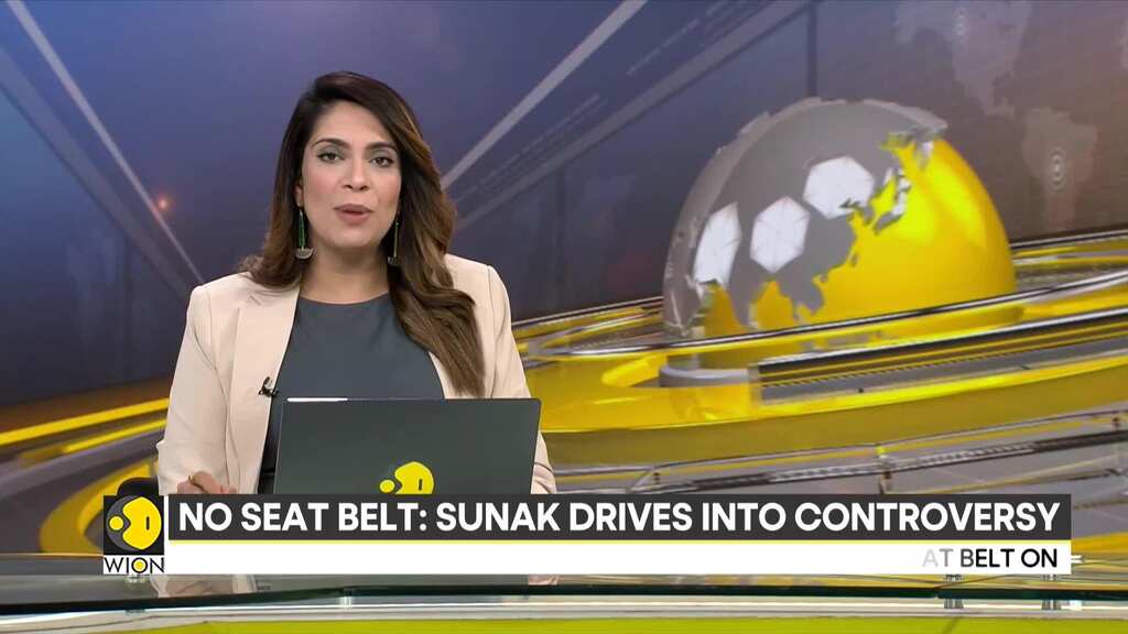 UK: No seat belt drives PM Rishi Sunak into controversy, later apologises