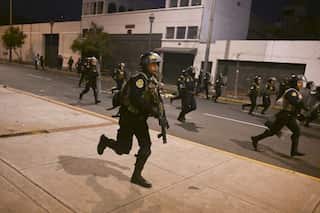 Peru unrest spreads; President says violence will not go unpunished