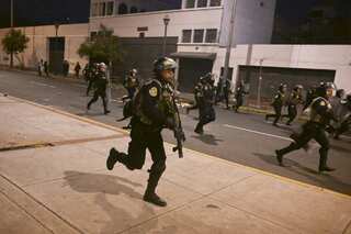 Peru unrest spreads; President says violence will not go unpunished