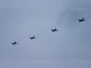 Watch: Russian & Belarusian fighter pilots hold joint drills in Belarus