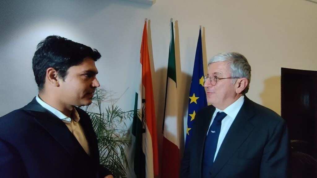 Italy will contribute to the success of Indian Presidency of G20: Ambassador Vincenzo de Luca