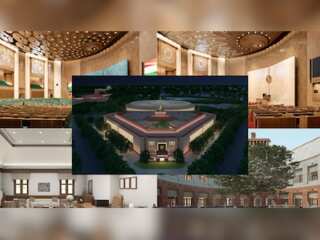 In pics | Stunning images emerge of India’s new Parliament building