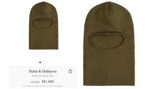 Netizens feel ‘horrified & vindicated’ by Dolce & Gabbana’s $392 ‘monkey cap’