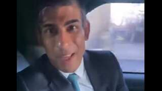 UK PM Rishi Sunak fined by police for not wearing seatbelt in car