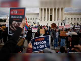 Abortion opponents call for stricter bans at first post-Roe Washington march
