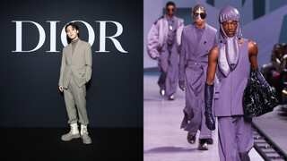 Dior in stark contrast to Louis Vuitton at Paris Fashion Week
