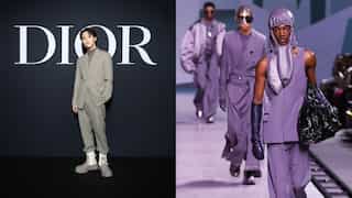 Dior in stark contrast to Louis Vuitton at Paris Fashion Week