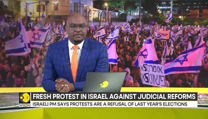 Israel: Protests against judicial reforms take place, Benjamin Netanyahu slams protests
