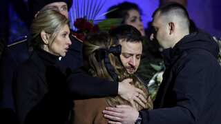 Volodymyr Zelensky honours top Ukrainian minister, top officials killed in helicopter crash