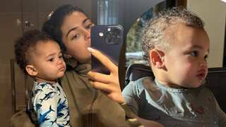 Kylie Jenner reveals name of her baby boy, shares first adorable photos
