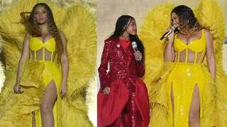 Beyonce and daughter Blue Ivy give a dazzling performance at Dubai concert