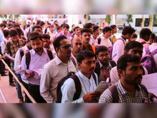 Despite healthy GDP prospects, the jobless rate high in India