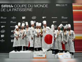 Japan wins pastry world cup 2023, competition took place in Chassieu, Eastern France