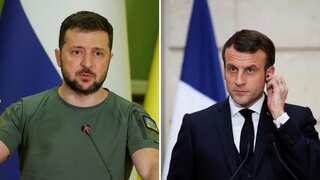 Russian athletes should not compete at 2024 Paris Olympics: Zelensky tells Macron