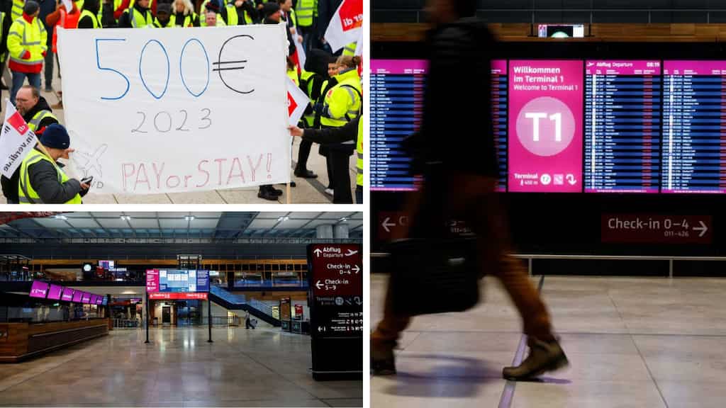 Germany: Over 300 flights at Berlin’s Brandenburg airport impacted due to labour strike