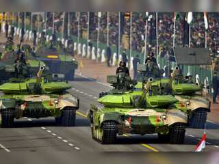 India exhibits military might at grand Republic Day parade in New Delhi