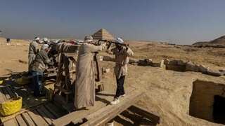 Archaeologists make 'dream discovery', find mummy adorned in gold leaf