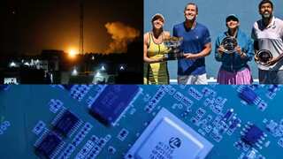 Morning news brief: Israel retaliates with airstrikes in Gaza, Sania Mirza's last Grand Slam final, and more