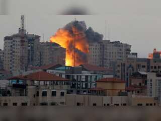 Watch: Israeli military releases video of Gaza air strikes