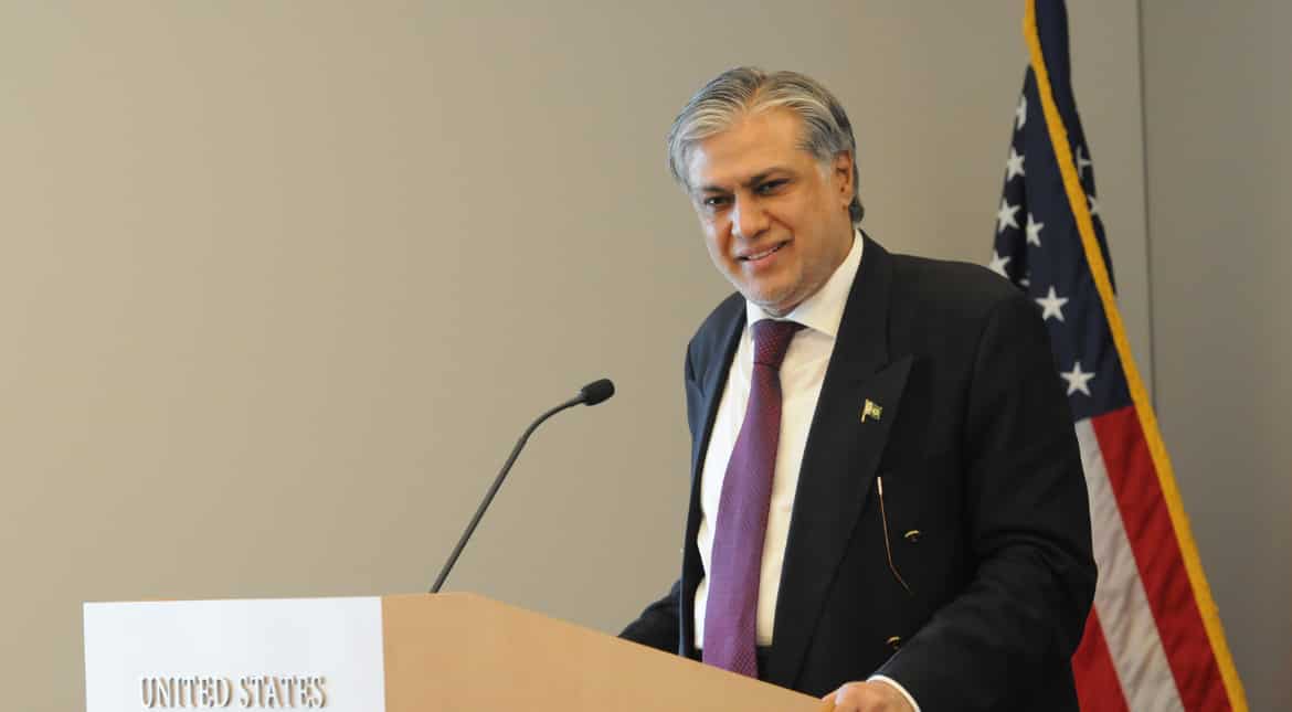 Allah responsible for prosperity and development of Pakistan, says Finance Minister Dar