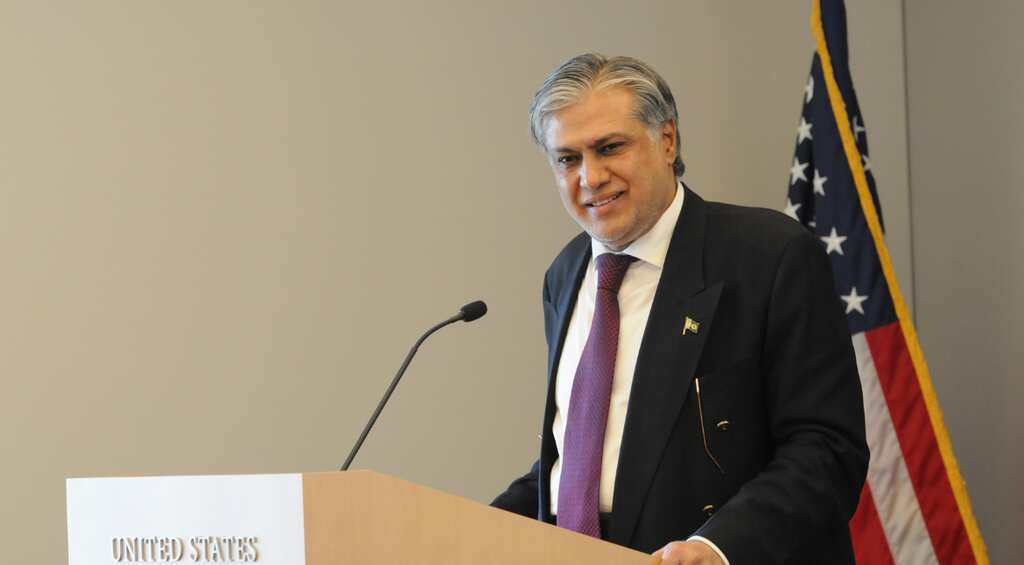 Allah responsible for prosperity and development of Pakistan, says Finance Minister Dar
