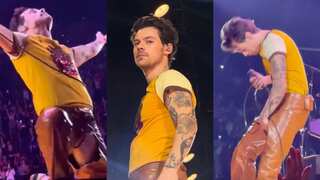 Harry Styles suffers major wardrobe malfunction onstage; singer's pants split wide open | Video