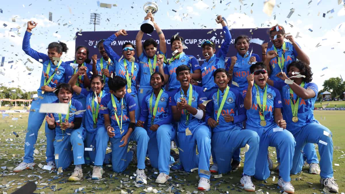 HISTORIC! India beat England to win the inaugural Women's U19 T20 World Cup HISTORIC! India beat England to win the inaugural Women's U19 T20 World Cup