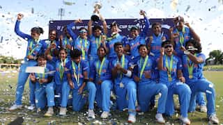 HISTORIC! India beat England to win the inaugural Women's U19 T20 World Cup