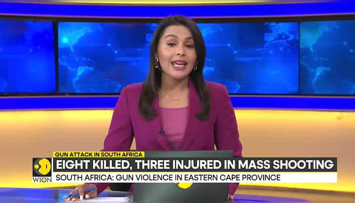 Gun attack in South Africa, eight killed, three injured in mass shooting
