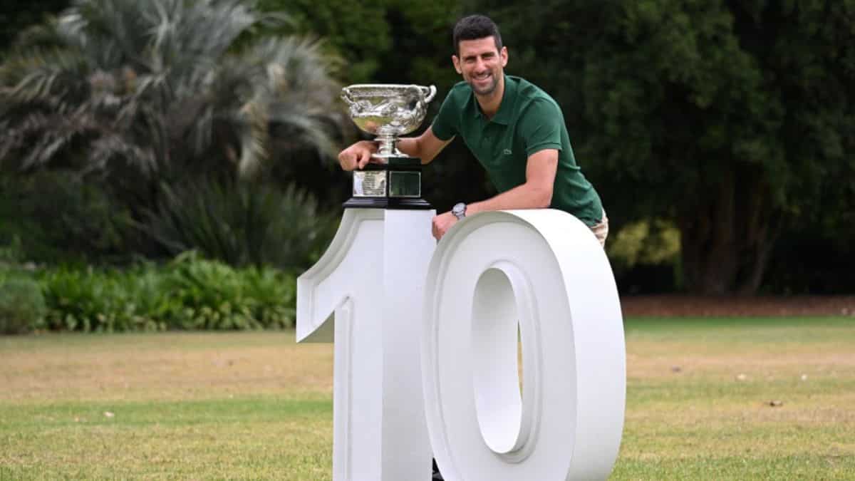 Presenting a 10-time Australian Open champion - Novak Djokovic