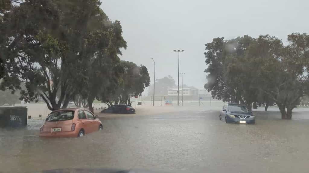 As heavy rain batters New Zealand for the fourth day, Auckland sees a 'flood' of insurance claims