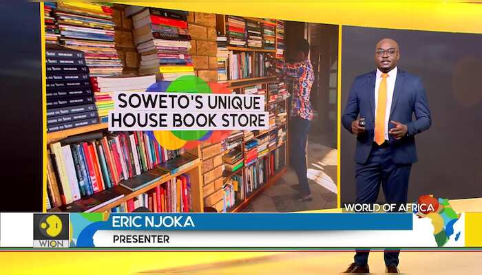 World Of Africa: Soweto's unique house book store