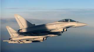 Russian aircraft intercepted by British RAF and German jets near Estonian airspace