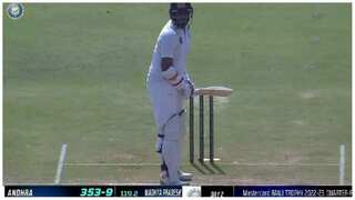 WATCH: Vihari, India's SCG Test wounded hero, comes out to bat with fractured wrist during Ranji QFs