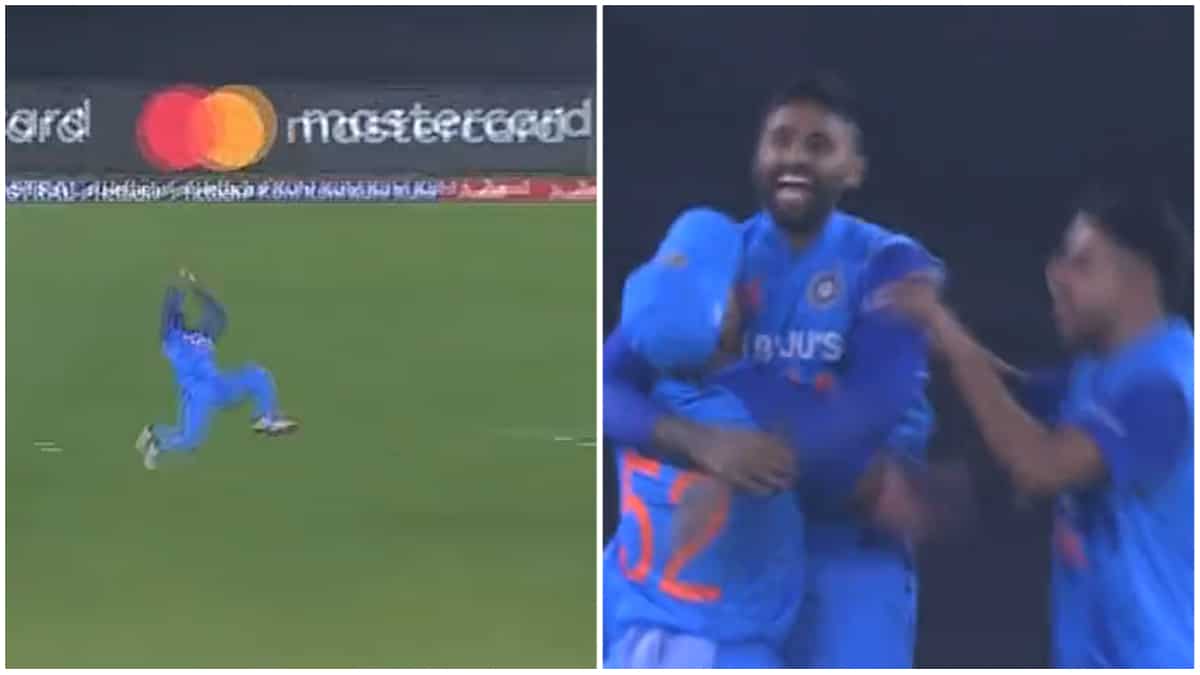 WATCH: Suryakumar Yadav takes a stunner to get rid of Finn Allen in IND-NZ 3rd T20I WATCH: Suryakumar Yadav takes a stunner to get rid of Finn Allen in IND-NZ 3rd T20I