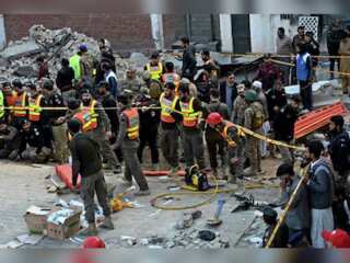 Pakistan police stage rare protest