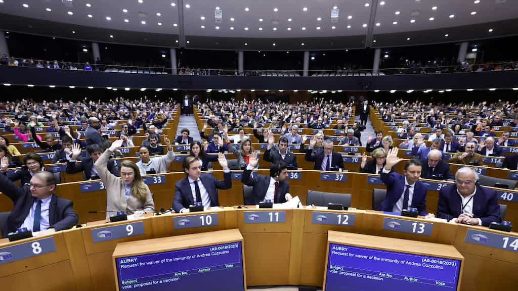 EU Parliament waives immunity from prosecution of two lawmakers in bribery scam probe