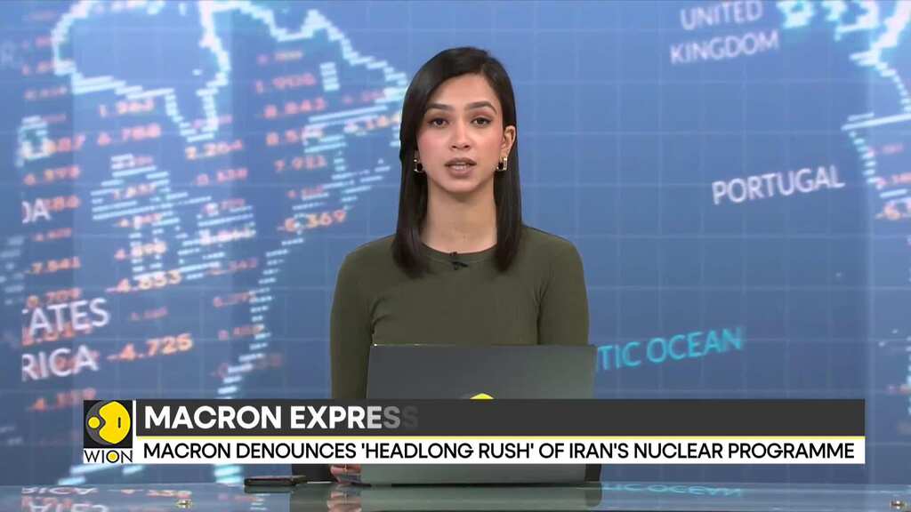 Macron denounces 'headlong rush' of Iran's Nuclear Programme, meets Israeli PM in Paris