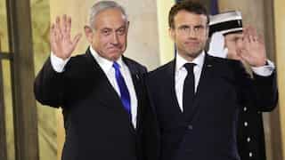 Netanyahu meets Macron amid fresh flareup in Middle-East conflict